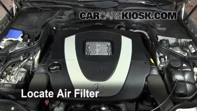 2008 Mercedes-Benz E350 4Matic 3.5L V6 Sedan Air Filter (Cabin) Replace